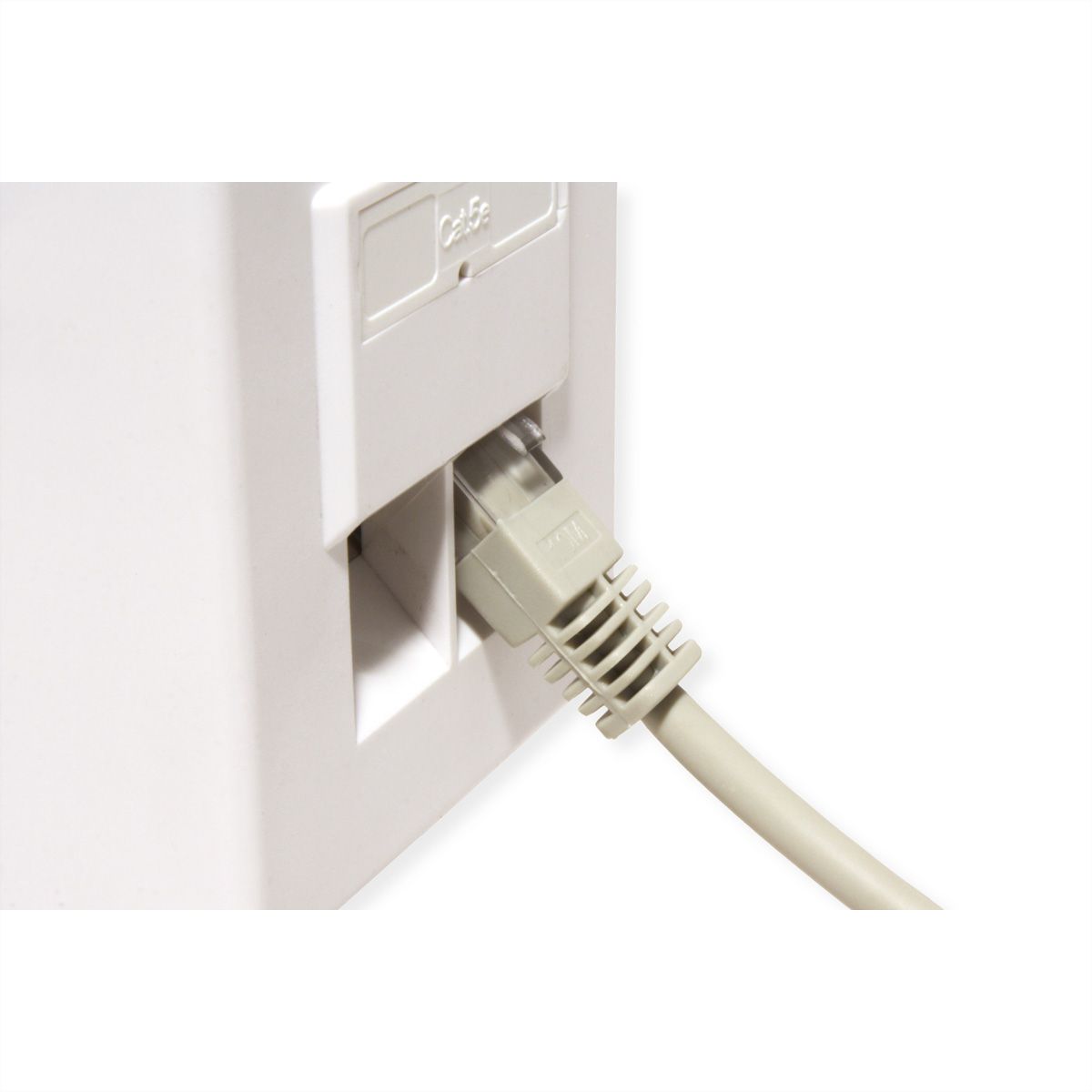 STANDARD UTP-Patchkabel konf. Cat.5e, beige, 3 m