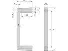 SCHROFF Frontgriffe - FRONTGRIFFE 2HE MULTIPAC(2X)