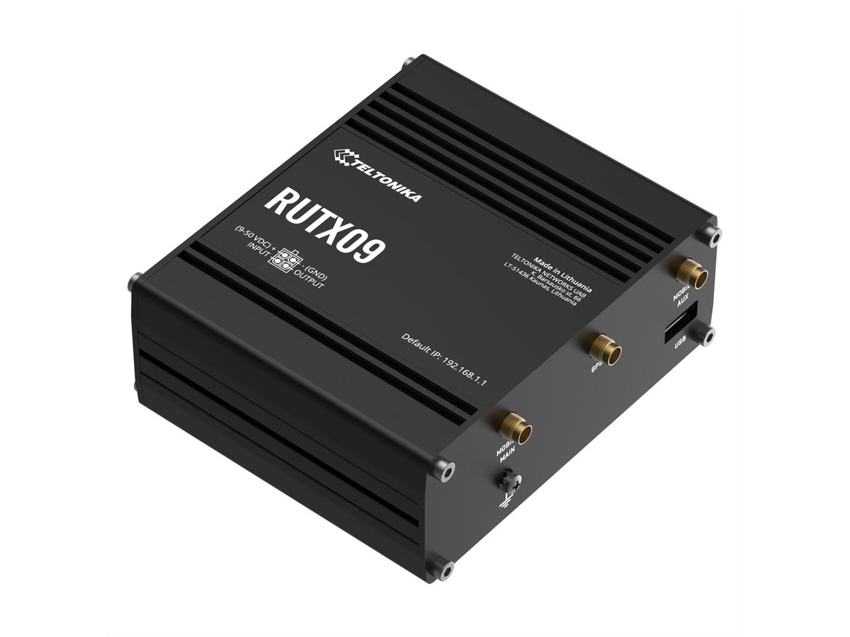 TELTONIKA RUTX09 LTE/4G Industrie Router