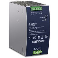 TRENDnet TI-S24052 DIN-Rail Power Supply, 240W, 52V DC, 4.61A AC zu DC mit PFC