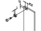 SCHROFF Metallnippel - METALLNIPPEL MS SCHW. 100ST