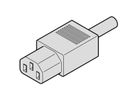 SCHROFF Kaltgerätestecker - KALTGERAETESTECKER P 587