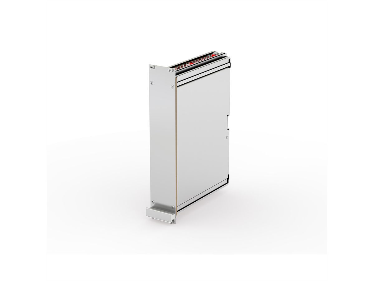 SCHROFF Kassetten PRO 6 HE-Bausätze, Frontplatte geschirmt (Textildichtung) - KAS S2 FS EMV 6HE 10TE 167T