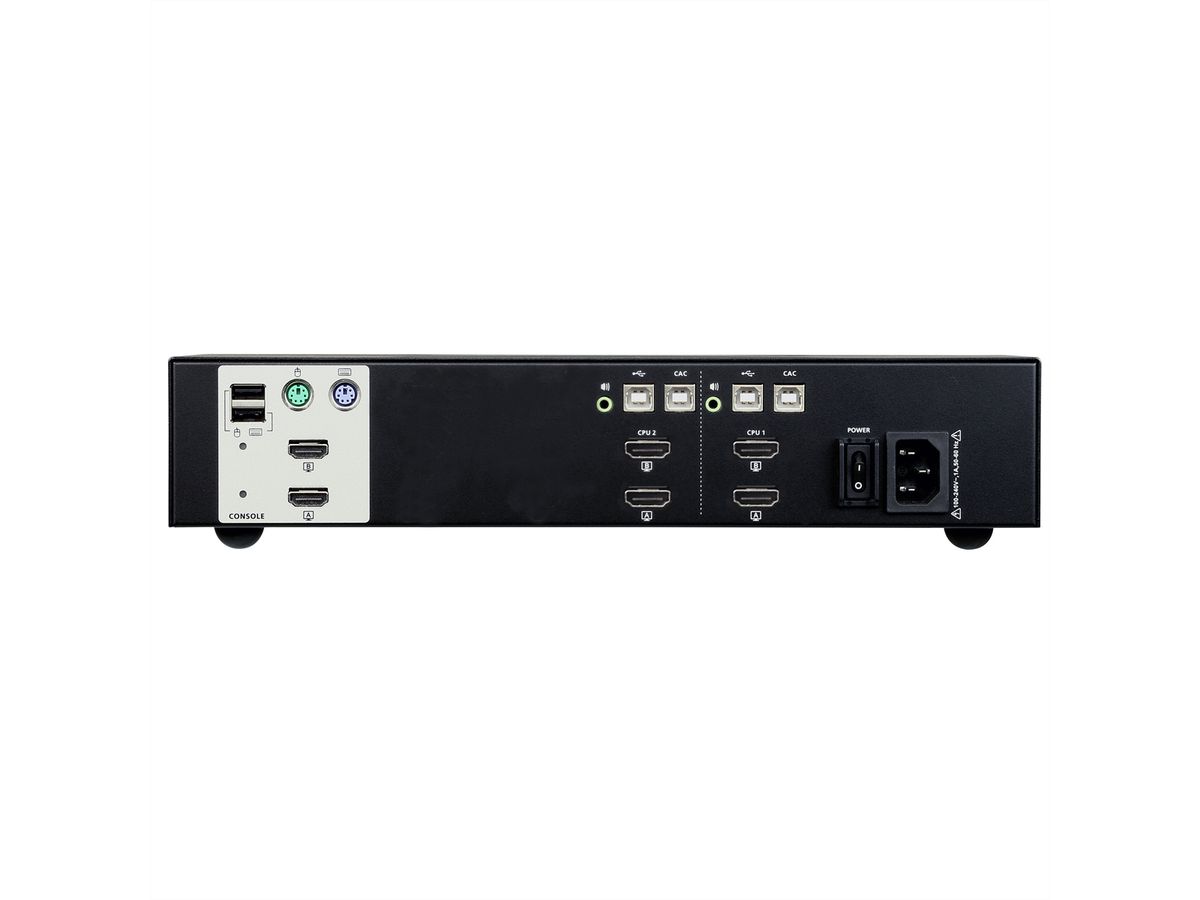 ATEN CS1142H 2-Port USB HDMI Dual Display Secure KVM