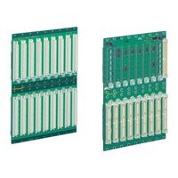SCHROFF BUSPLATINE 7SLOT MONO EDC