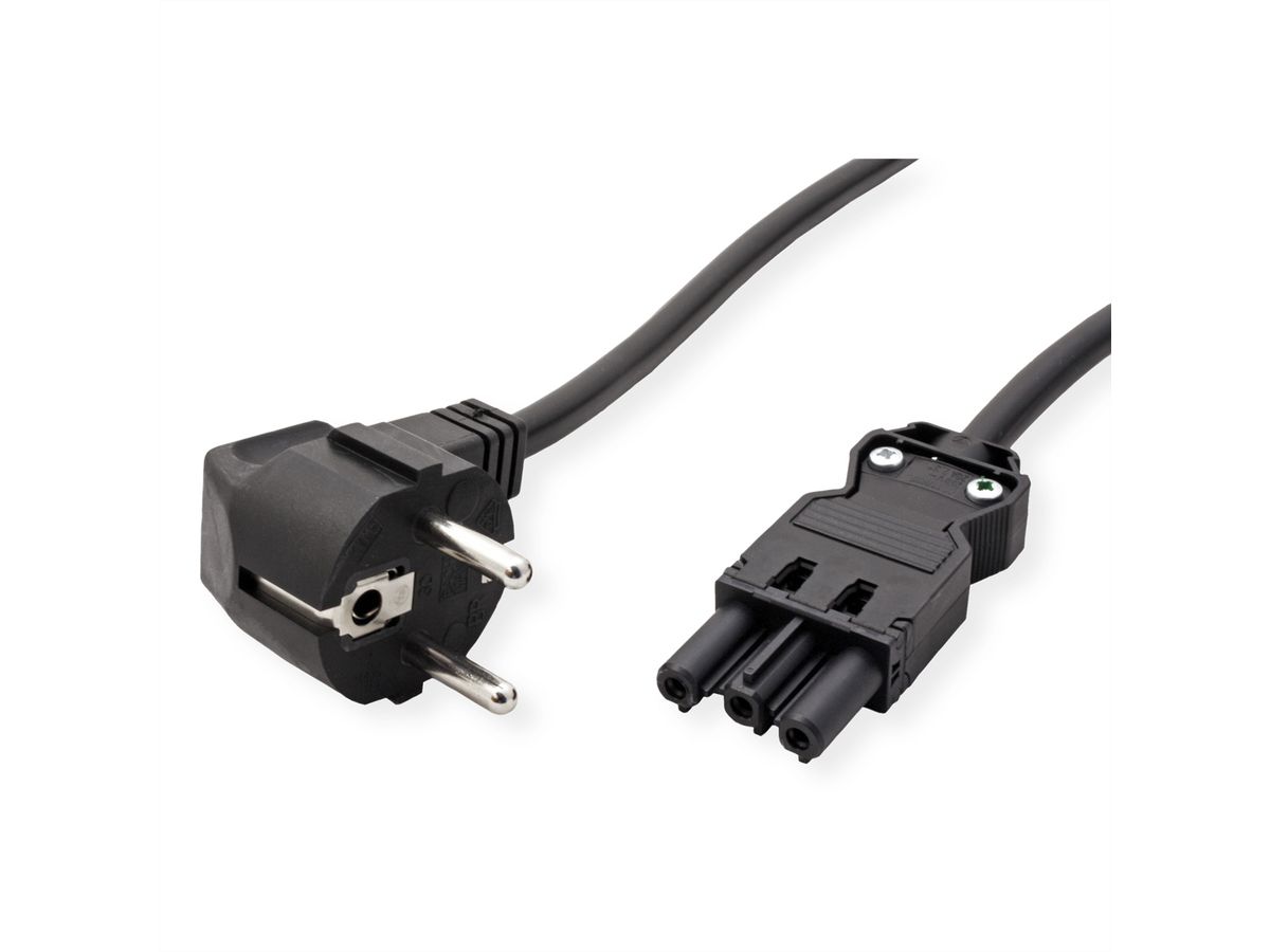 SCHROFF Anschlussleitungen für Wieland STDL - KABEL GST18-Schutzkontakt/UTE 2,5M