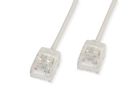 ROLINE UTP DataCenter Patchkabel Kat.6A (Class EA), LSOH, slim, extra kurzer Stecker, grau, 5 m