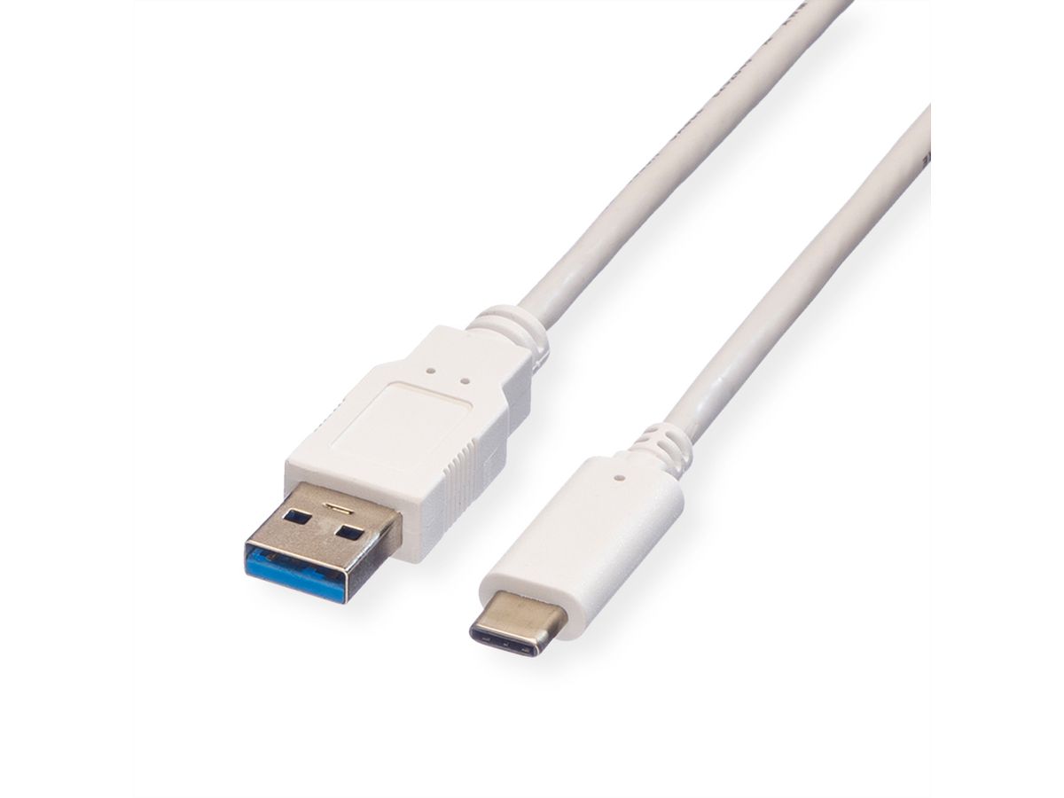 VALUE USB 3.2 Gen 1 Kabel, A-C, ST/ST, 0,5 m