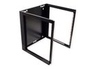 VALUE Wandgehäuse 12 HE (HxBxT) 634x570x600mm, Bausatz, schwarz