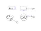 BACHMANN TWIST 2 1xCEE7/3 1xUSB A/C 22W 2,0m AEH RAL9010 30GE rund