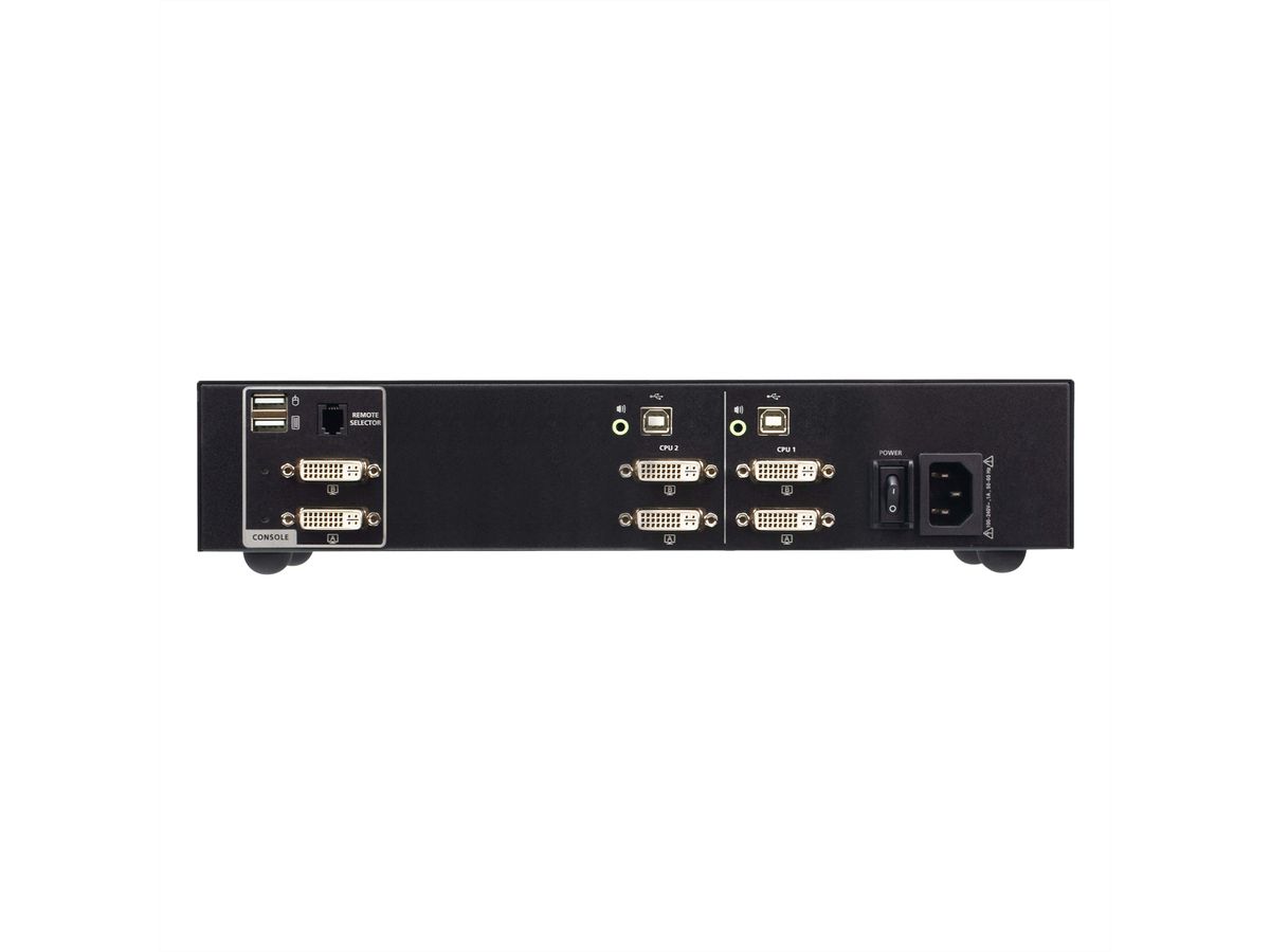 ATEN CS1142D4 2-Port USB 4K DVI Secure KVM