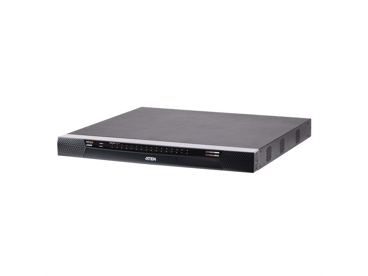 ATEN KN8032VB 32-Port Multi Interface Cat 5 KVM over IP Switch 1 Local 8 Remote Access