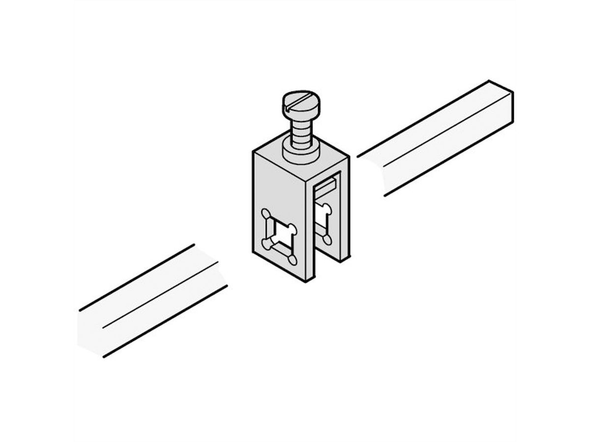 SCHROFF Anschlussklemmen für Erdungsschiene - VERTEILERKLEMME 16MM 10STK