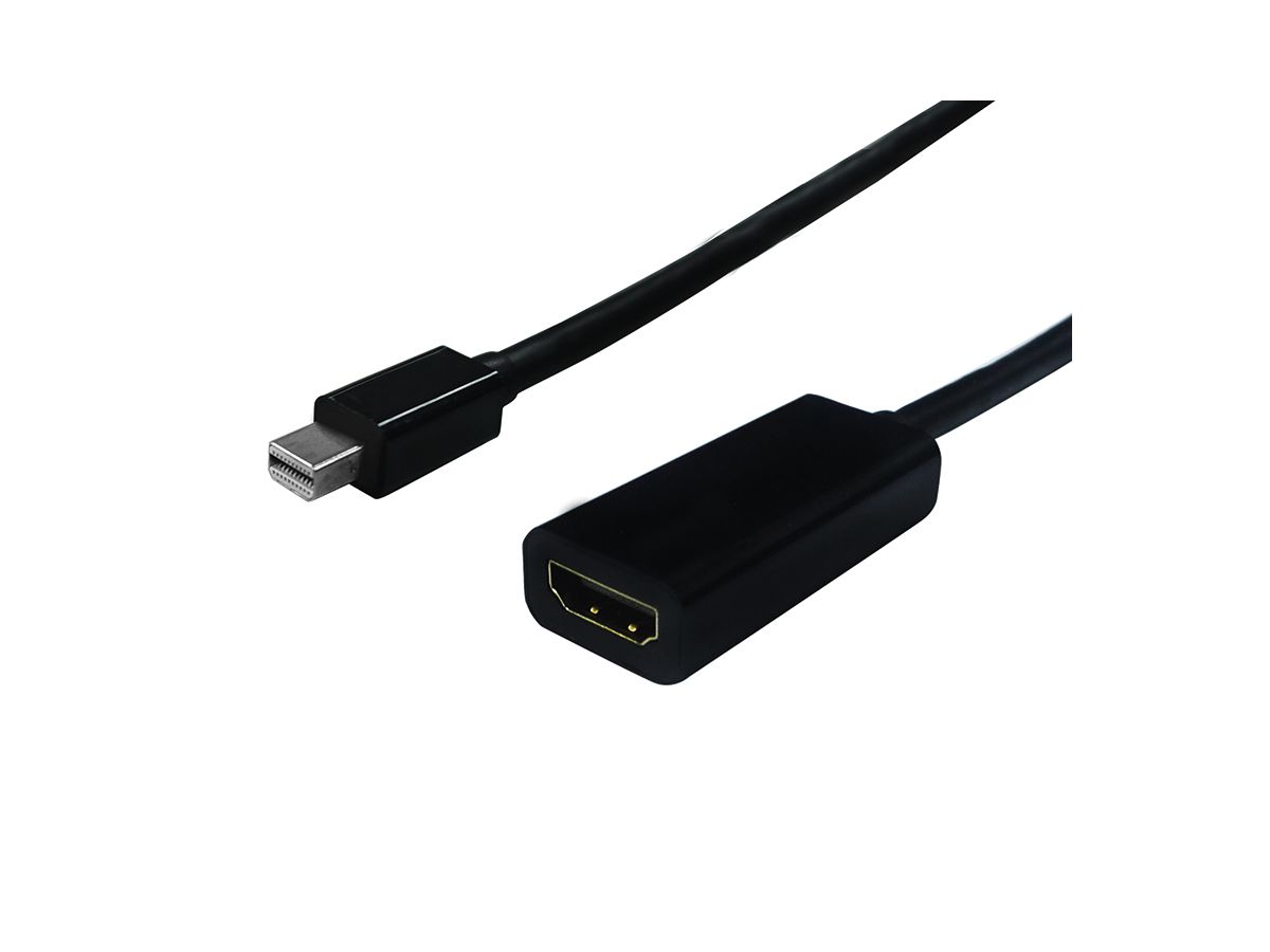 STANDARD Mini DisplayPort-HDMI Adapter, Mini DP ST - HDMI BU