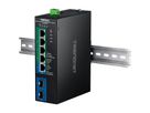 TRENDnet TI-PG743Bi 7-Port PoE+ Switch Industrial Gigabit L2 Managed DIN-Rail