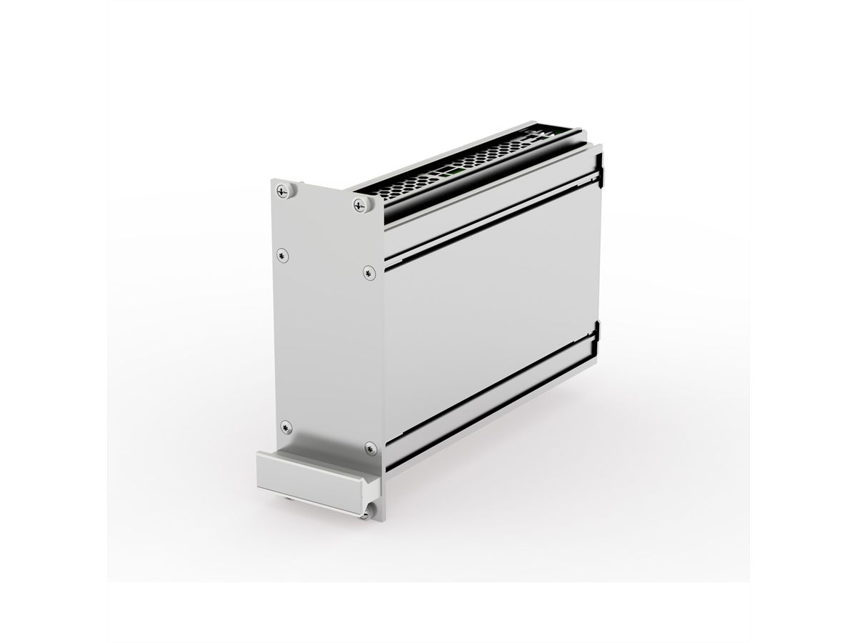 SCHROFF Kassetten PRO 3 HE-Bausätze, Frontplatte ungeschirmt - KAS S1 FS 3HE 10TE 167T