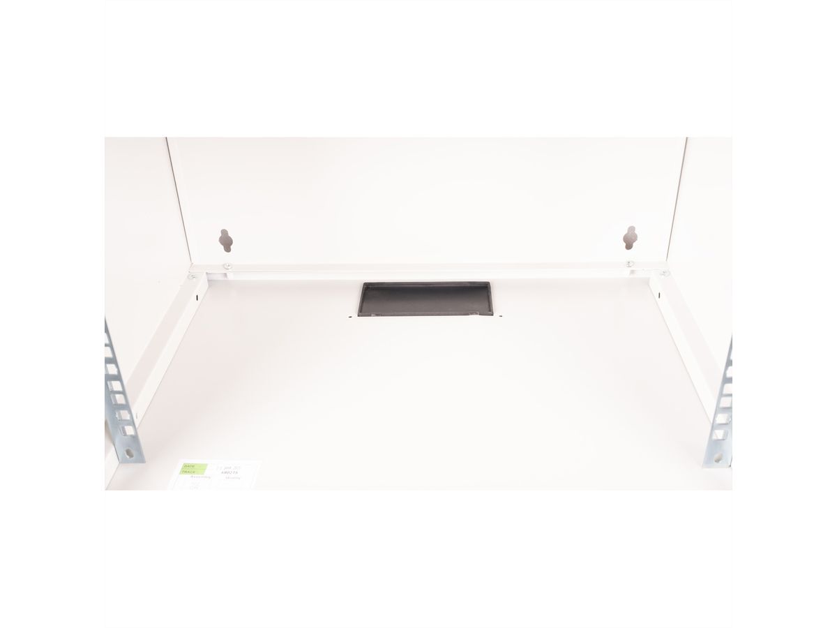 ROLINE 19-Zoll Wandgehäuse Basic 7 HE, 540x400 BxT Bausatz grau