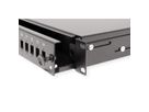 VALUE 19"-Spleißbox leer 1 HE, ausziehbar, 24x SC SX / LC DX