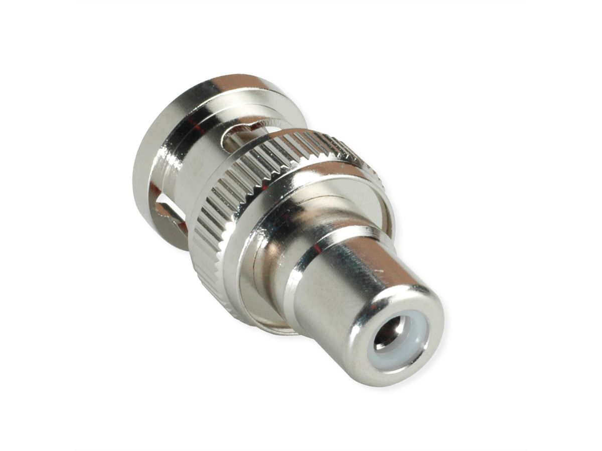 TELEGÄRTNER Adapter BNC-Stecker / Cinch-Buchse