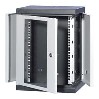 SCHROFF EPCASE 10"-Gehäuse 4 HE mit Glastür, (HxBxT) 262x345x280mm