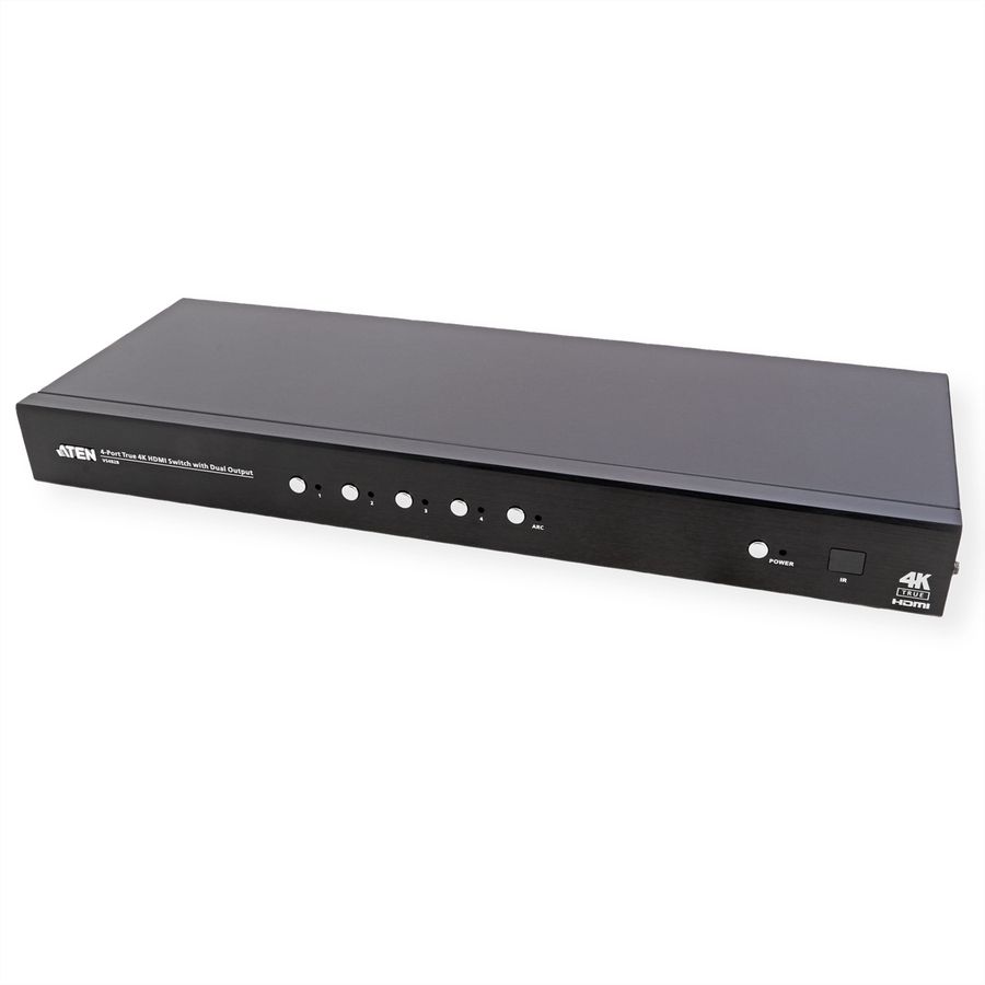 ATEN VS482B 4-Port True 4K HDMI Switch mit Dual View