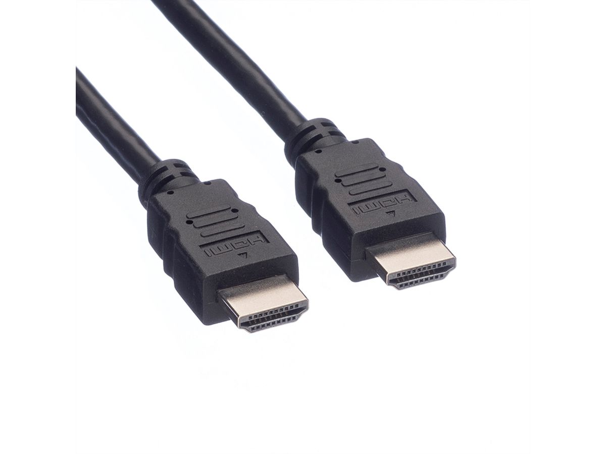 VALUE Monitorkabel HDMI High Speed, ST-ST, schwarz, 1 m