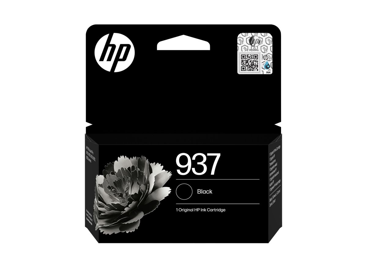 HP 937 Schwarz Original Druckerpatrone