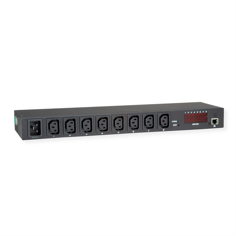 VALUE IP-Steckdosenleiste 8fach, 19-Zoll-Rackmount