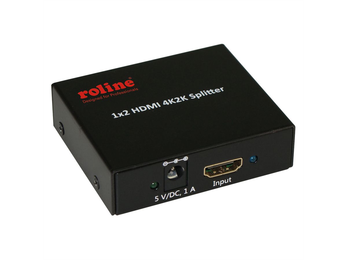 ROLINE HDMI Video-Splitter, 4K, 2fach