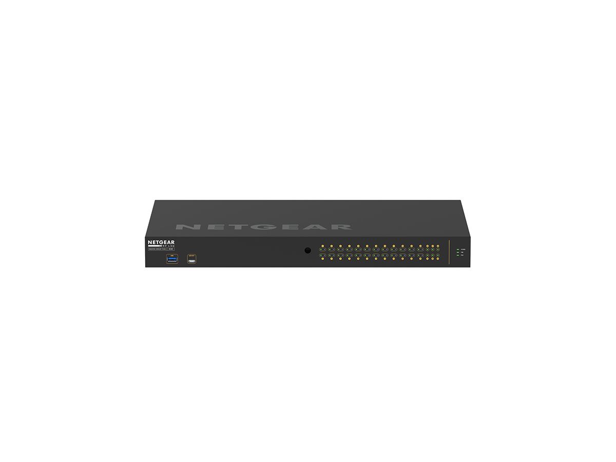 NETGEAR GSM4230P-100EUS Netzwerk-Switch Managed L2/L3 Gigabit Ethernet (10/100/1000) Power over Ethernet (PoE) 1U Schwarz
