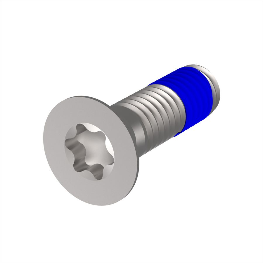 SCHROFF Senkkopfschrauben Torx M4x14mm, 100Stück