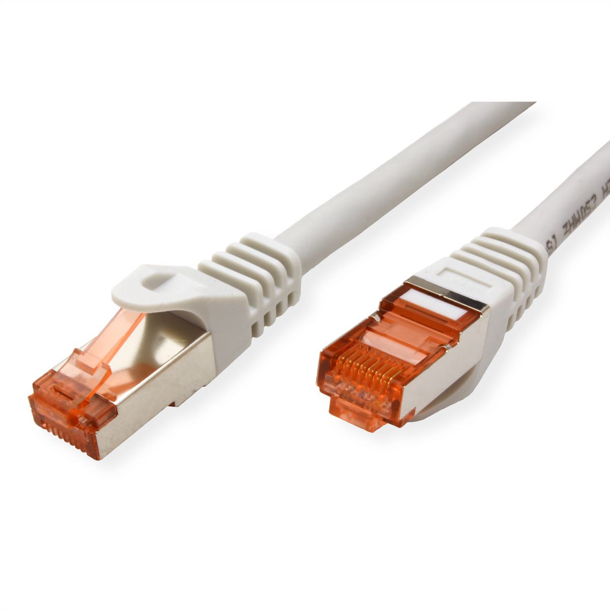 ROLINE Patchkabel Cat.6 S/FTP (PiMF), Component Level, LSOH, grau, 0,5 m