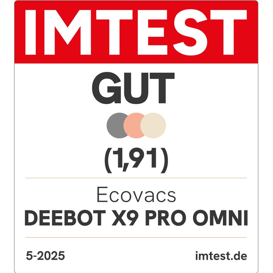 Ecovacs Saugroboter DEEBOT X9 PRO OMNI, schwarz