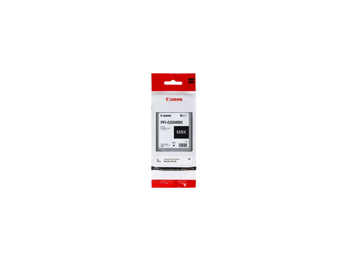 Canon PFI-030 MBK Druckerpatrone 1 Stück(e) Original Mattschwarz