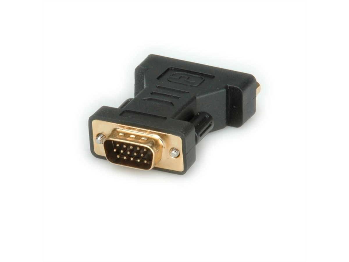 ROLINE DVI-VGA Adapter, DVI BU / VGA ST