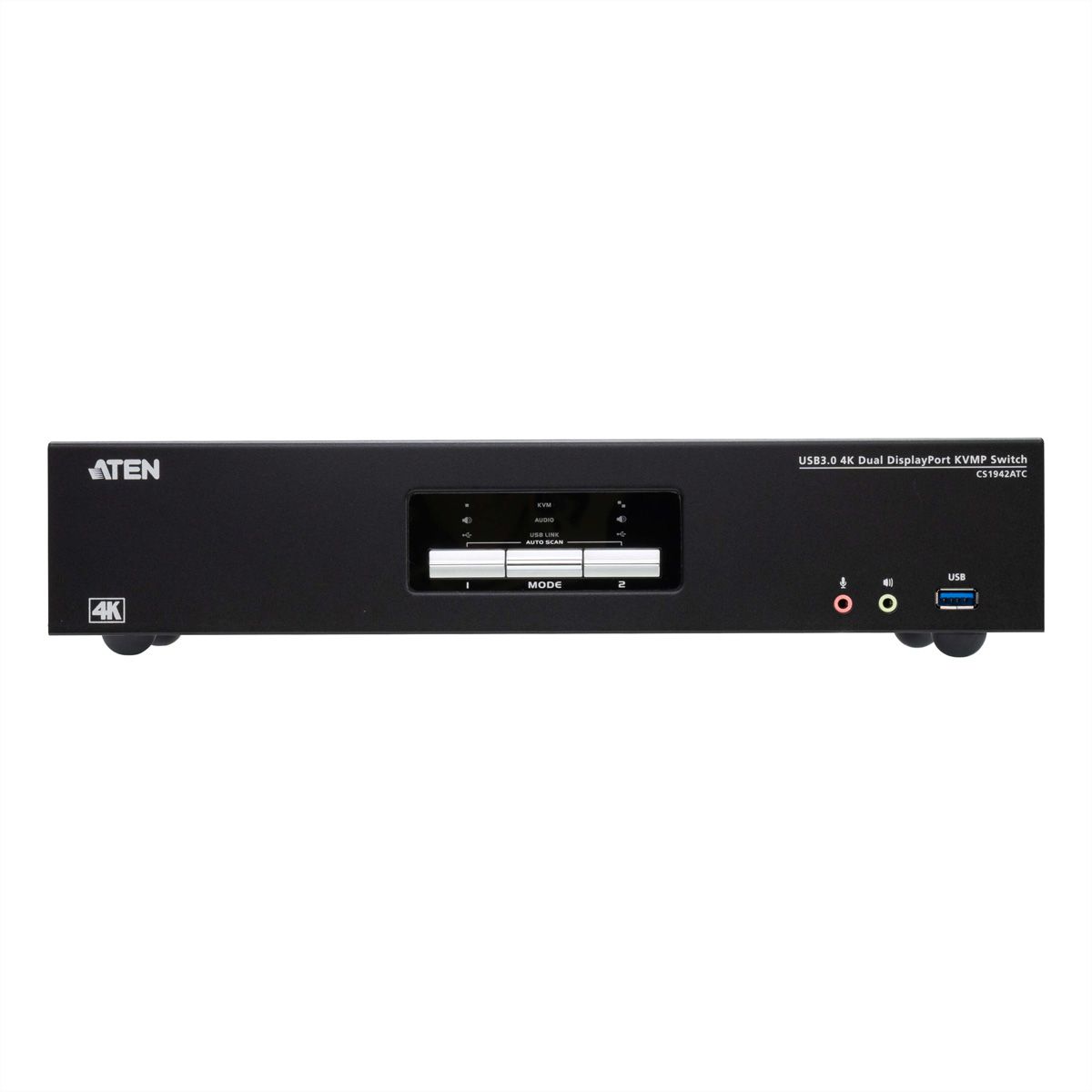 ATEN CS1942ATC 2-Port USB 3.0 4K DisplayPort KVM Switch für ATC Dual View