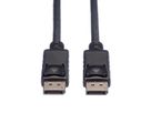 ROLINE DisplayPort Kabel, DP ST - ST, LSOH, schwarz, 10 m