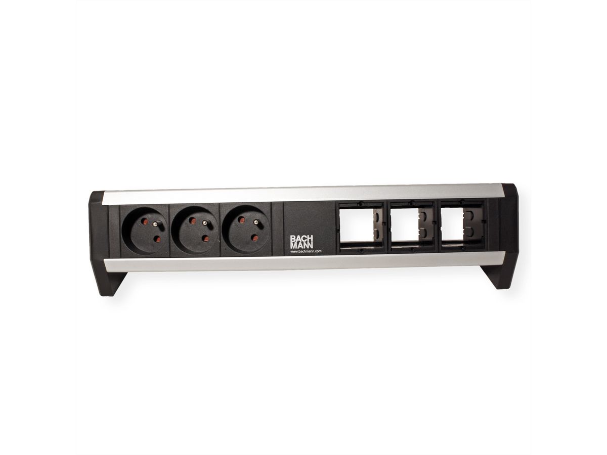 BACHMANN DESK 3x Schutzkontakt 3x ABD
