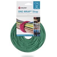 VELCRO® One Wrap® Strap 20mm x 230mm, 100 Stück, grün