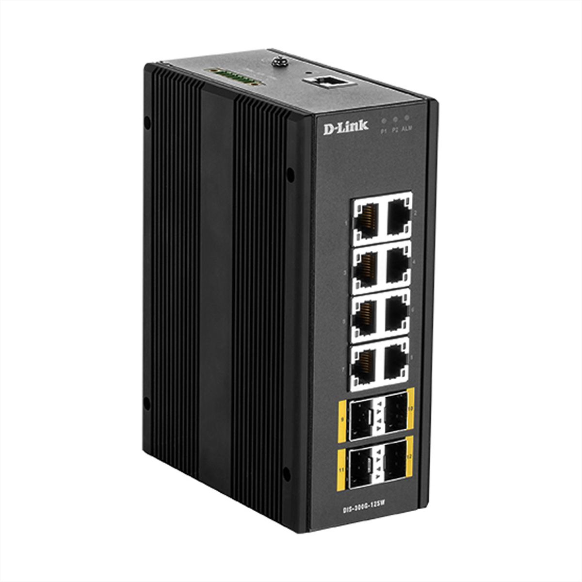 D-Link DIS-300G-12SW 12-Port SwitchLayer2 Managed Gigabit Industrial