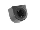 BACHMANN PIX HOLDER SINGLE, 1x CEE7/3, CEE7/7, schwarz, 2 m