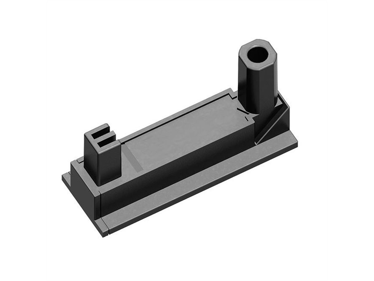 BACHMANN Desk2 Klebesockel-Set, Inox