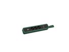 BACHMANN PRIMO 2 3xCEE7/3 1xUSB A/C 22W mit Schlaufe 2m CEE7/7 RAL6028