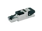 TELEGÄRTNER MFP8 feldkonfektionierbarer RJ-45 Stecker, Kat.6A (Class EA) T568B