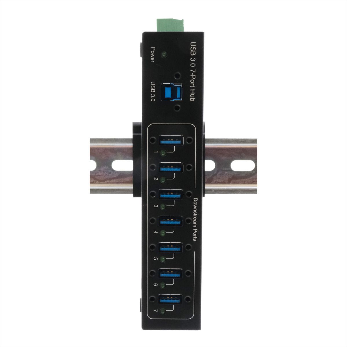 EXSYS EX-11227HMVS 7 Port USB 3.2 Gen 1 Metall HUB VIA VL811+ Chipset