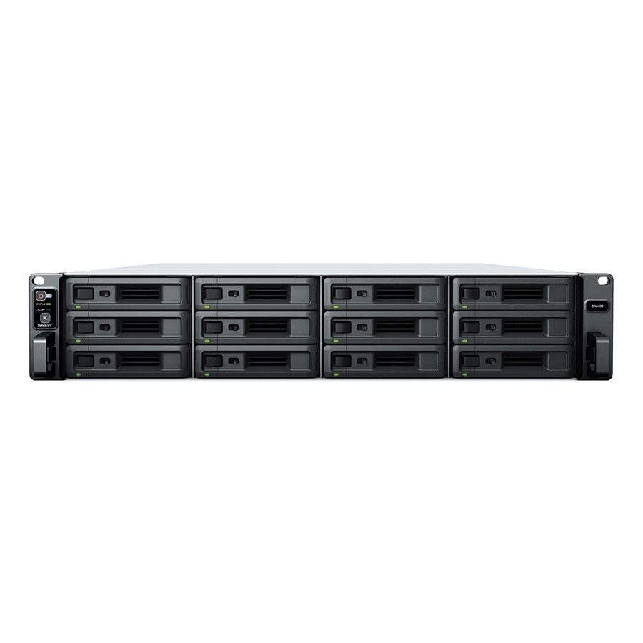 Synology SA SA6400 NAS & Speicherserver Rack (2U) Eingebauter Ethernet-Anschluss Schwarz