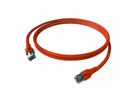 EasyLan FlexBoot Patchkabel Kat.6A, S/FTP, rot, 3 m