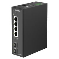 D-Link DIS-210G-06 6-Port Switch, Smart Managed Gigabit Industrial