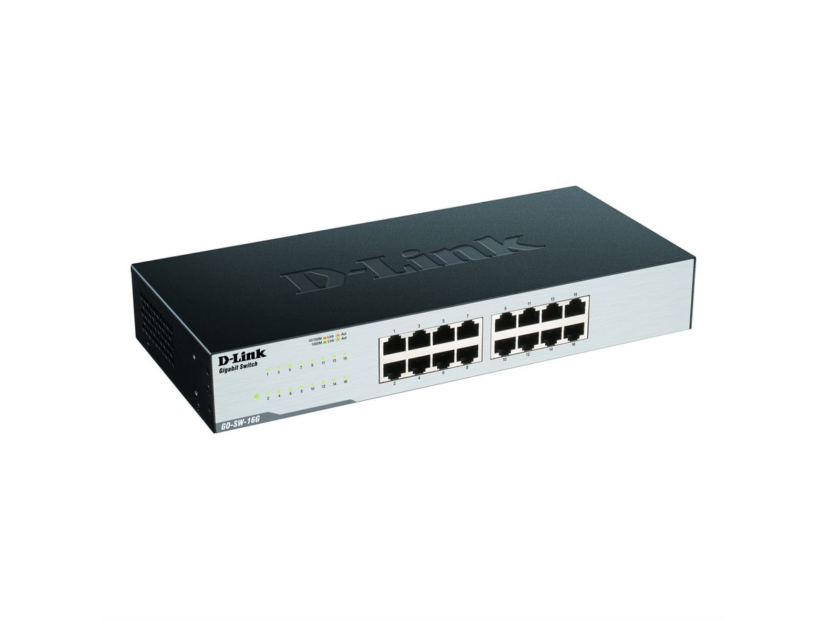 D-Link GO-SW-16G Gigabit Ethernet Switch