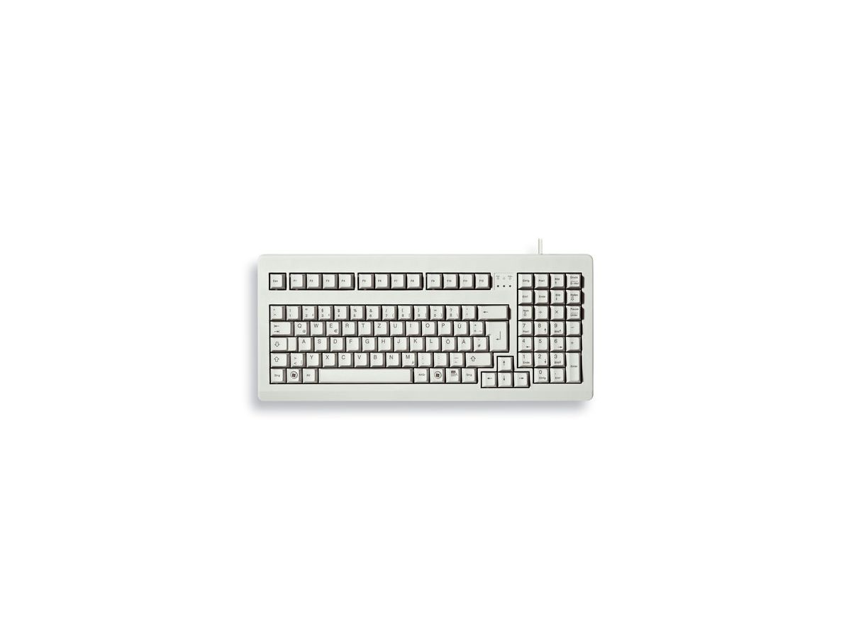 CHERRY G80-1800 Tastatur USB QWERTY US Englisch Grau